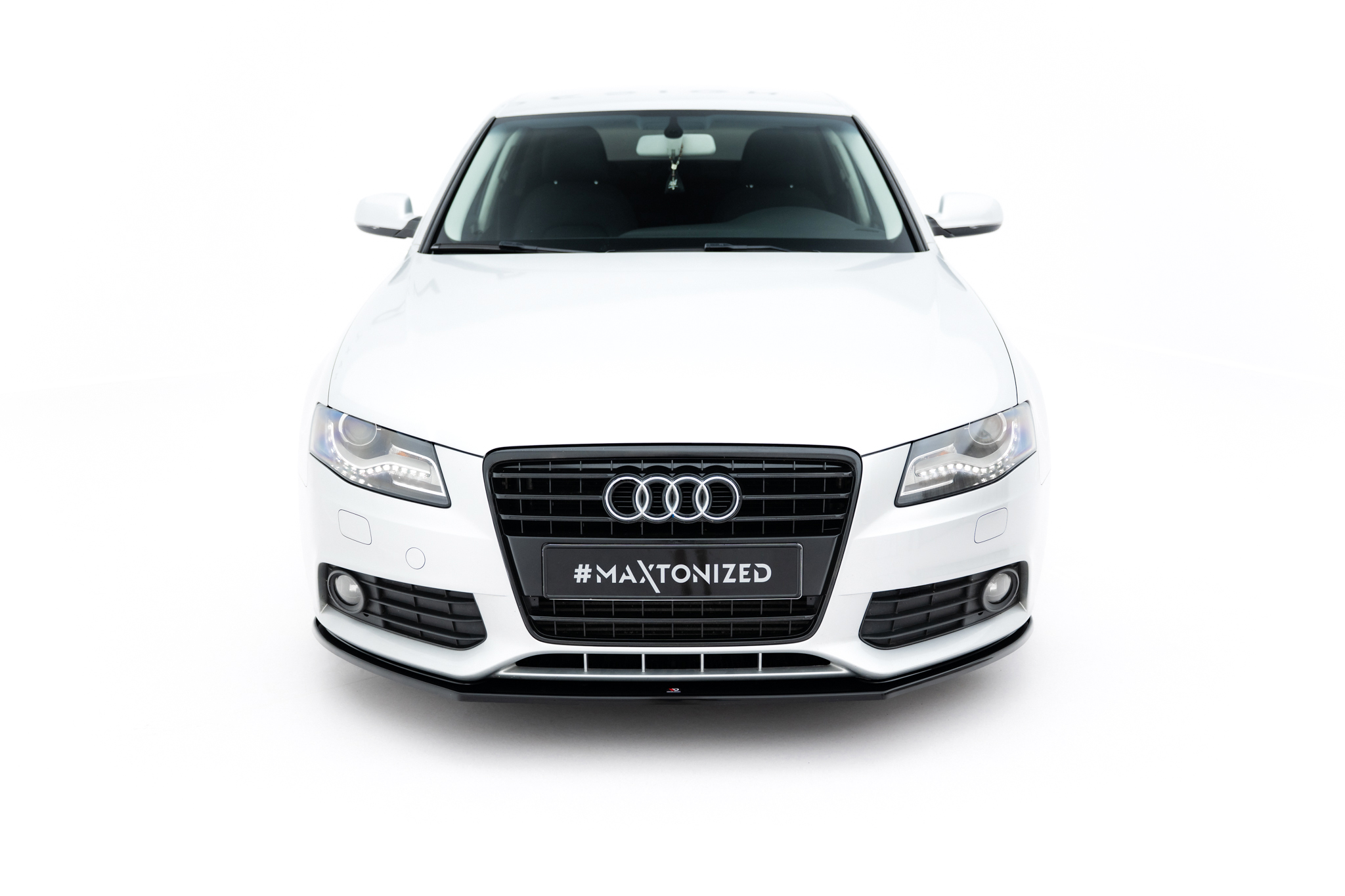 Maxton Design Передний сплиттер V.2 Audi A4 Sedan / Avant B8 — изображение 2