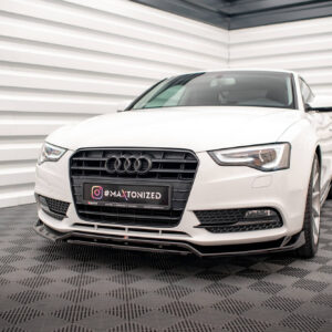 Maxton Design Передний сплиттер V.2 для Audi A5 Coupe / Sportback 8T Facelift