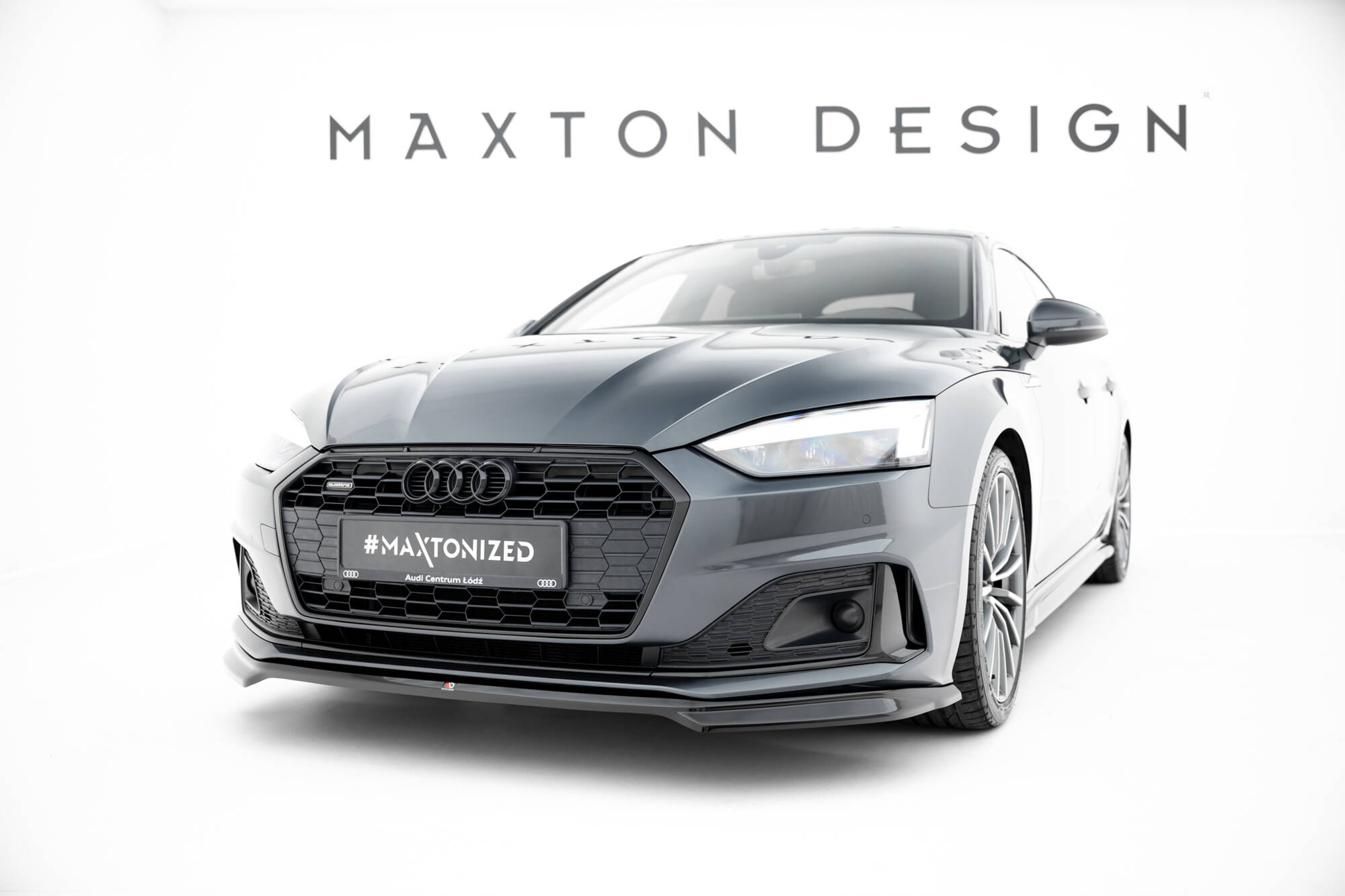 Maxton Design Передний сплиттер V2 для Audi A5 F5 (рестайлинг) — изображение 4