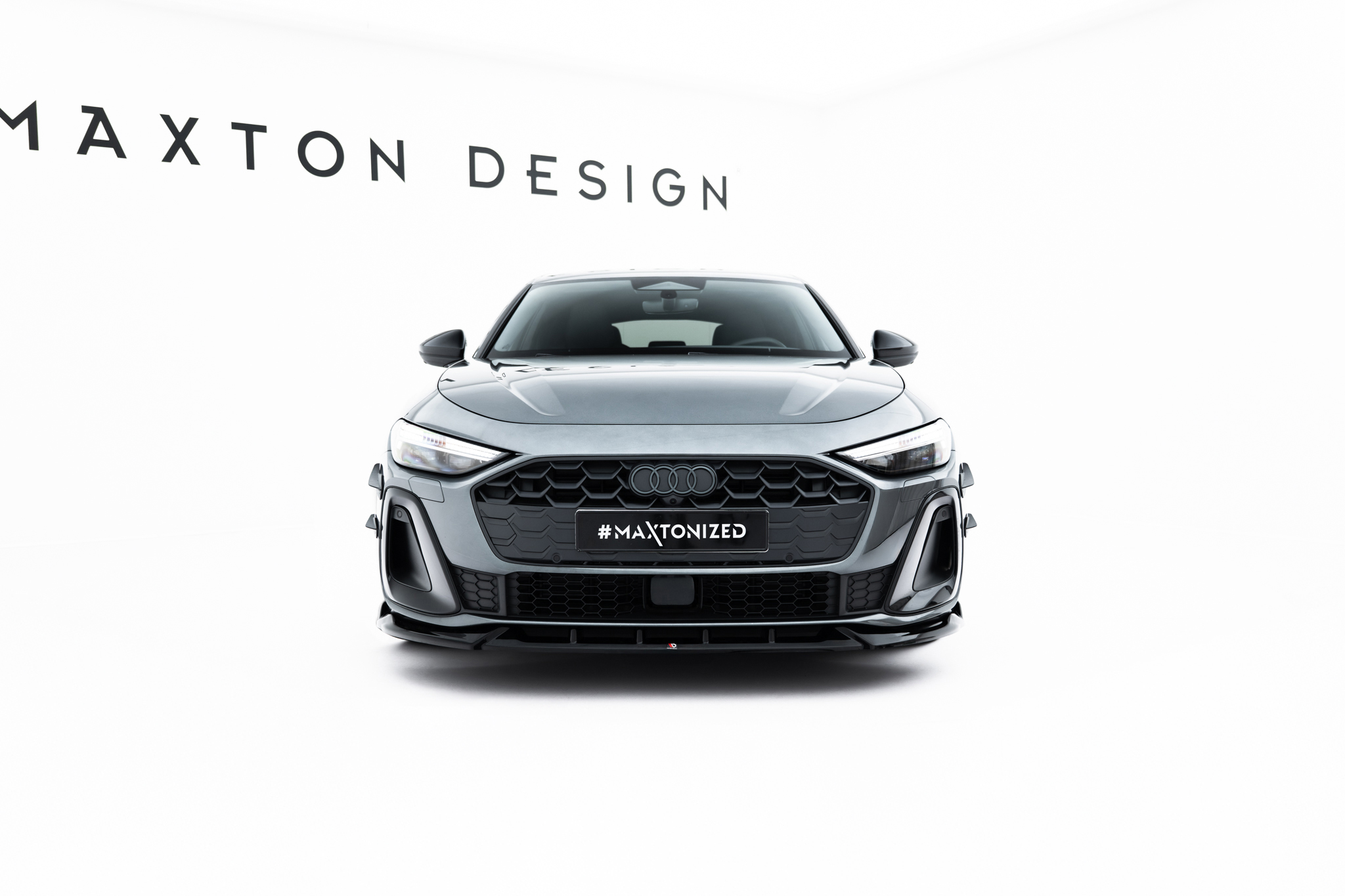 Maxton Design Передний сплиттер V.2 для Audi A5 S-Line / S5 Sedan / Avant B10 — изображение 3