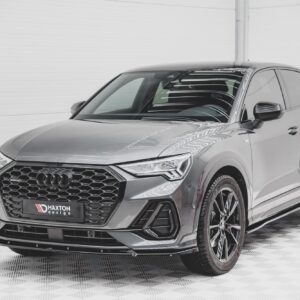 Maxton Design Передний сплиттер V.2 Audi Q3 Sportback / SUV S-Line F3