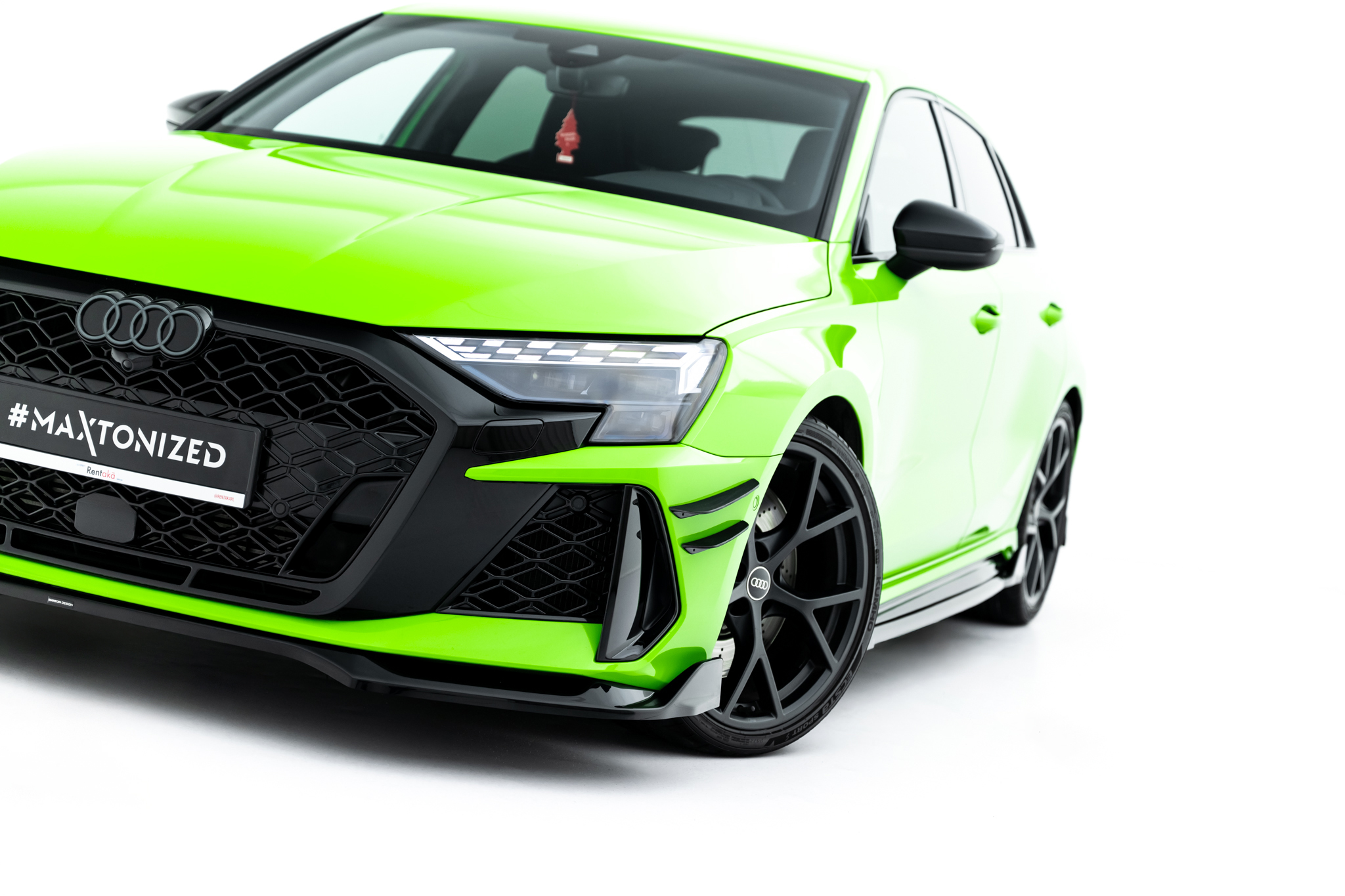 Maxton Design Передний сплиттер V.2 для Audi RS3 Sportback 8Y (рестайлинг) — изображение 3