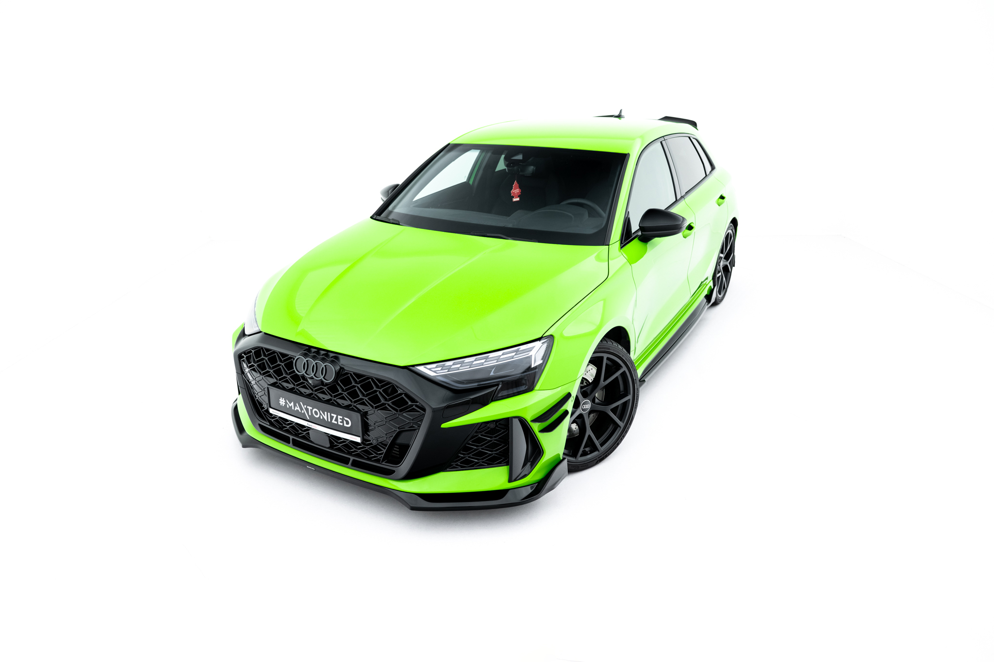 Maxton Design Передний сплиттер V.2 для Audi RS3 Sportback 8Y (рестайлинг) — изображение 4