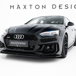 Maxton Design Передний сплиттер V.2 для Audi RS5 Coupe / Sportback F5