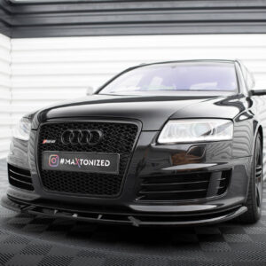 Maxton Design Передний сплиттер V.2 Audi RS6 Avant C6