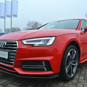Maxton Design Передний сплиттер V.2 Audi S4 / A4 S-Line B9