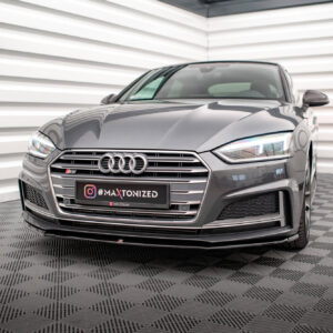 Maxton Design Передний сплиттер V.2 для Audi S5 / A5 S-Line F5 Coupe / Sportback