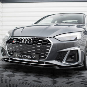 Maxton Design Передний сплиттер V.2 для Audi S5 / A5 S-Line F5 Facelift