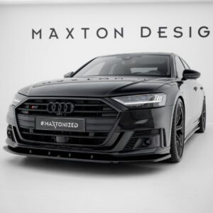 Maxton Design Передний сплиттер V.2 для Audi S8 / A8 S-Line D5