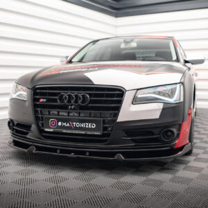 Maxton Design Передний сплиттер V.2 для Audi S8 D4