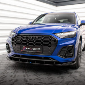 Maxton Design Передний сплиттер V.2 для Audi SQ5 / Q5 S-Line SUV / Sportback Mk2 Facelift