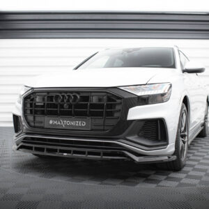 Maxton Design Передний сплиттер V.2 для Audi SQ8 / Q8 S-Line Mk1