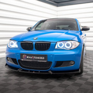 Maxton Design Передний сплиттер V.2 BMW 1 M-Pack E87 / E81 (рестайлинг)