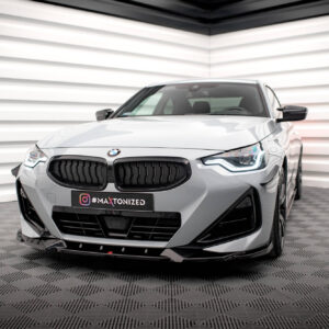 Maxton Design Передний сплиттер V.2 для BMW 2 Coupe M-Pack / M240i G42