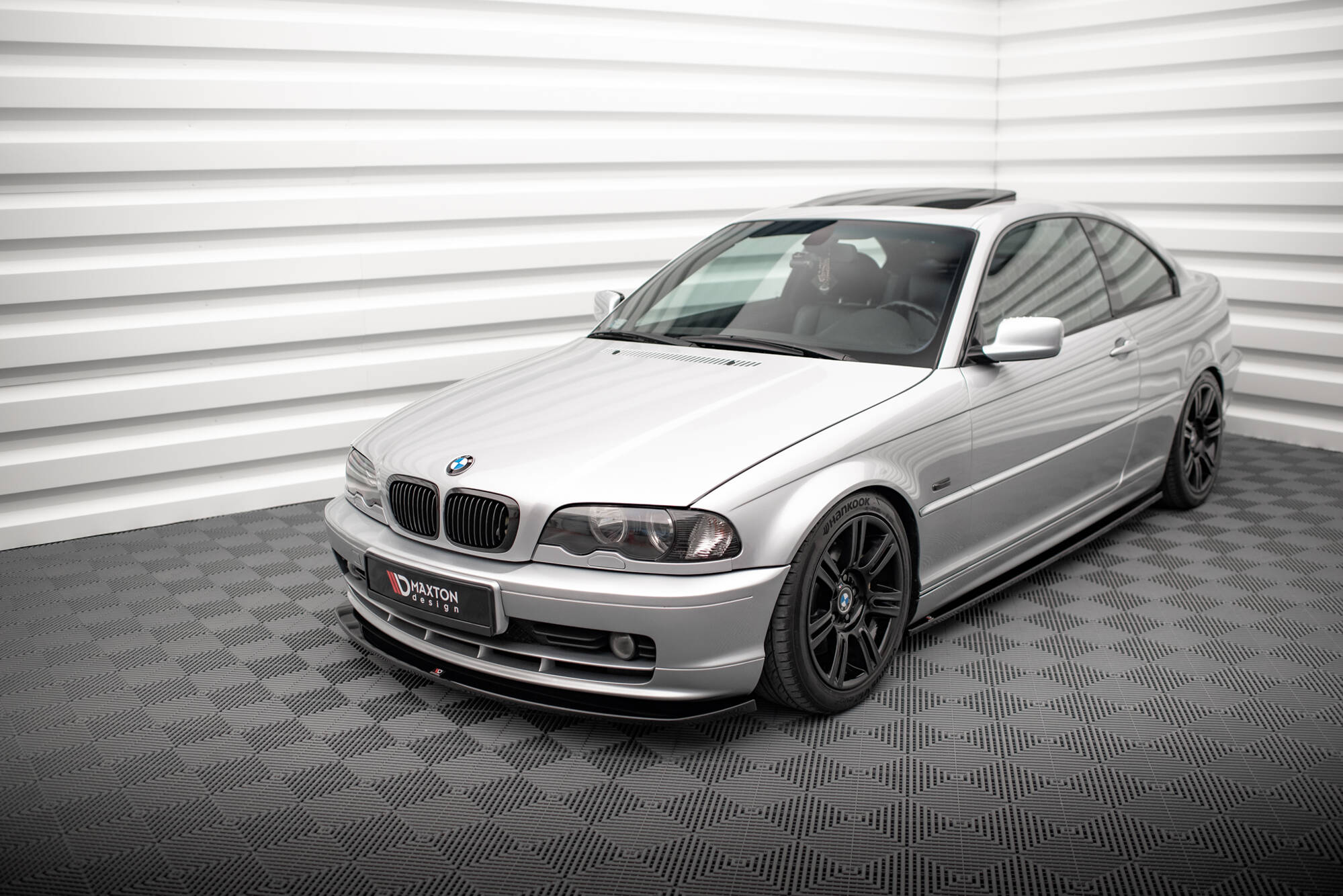Maxton Design Передний сплиттер V.2 BMW 3 Купе E46