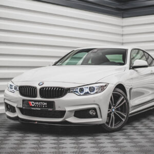 Maxton Design Передний сплиттер V.2 для BMW 4 Coupe / Gran Coupe / Cabrio M-Pack F32 / F36 / F33