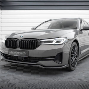 Maxton Design Передний сплиттер V.2 для BMW 5 G30 / G31 (рестайлинг)