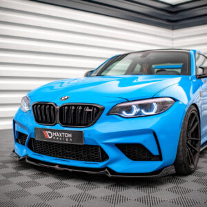 Maxton Design Передний сплиттер V.2 для BMW M2 Competition F87