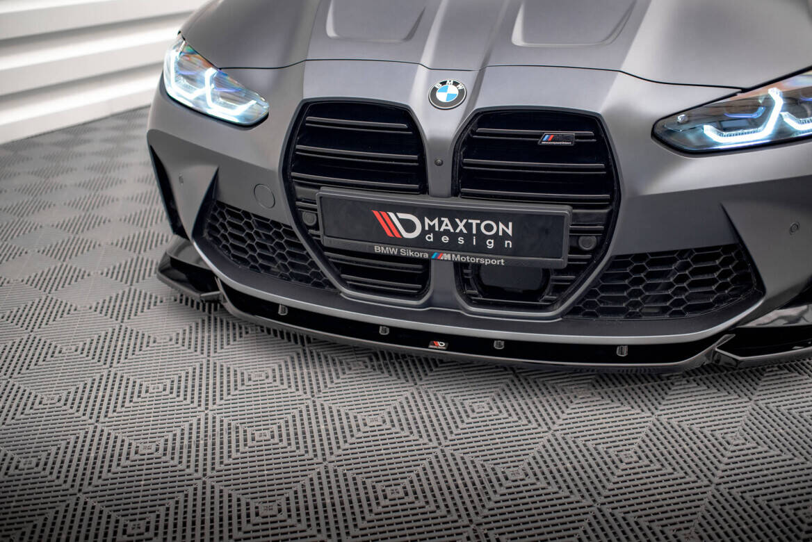Maxton Design Передний сплиттер V.2 BMW M3 Седан/Универсал G80/G81 — изображение 2