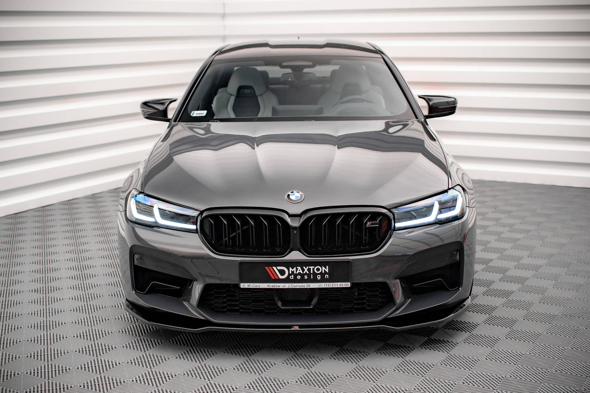 Maxton Design Передний сплиттер V2 для BMW M5 F90 (рестайлинг) — изображение 2