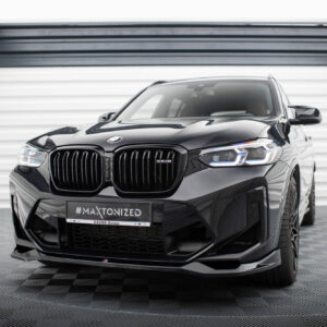 Maxton Design Передний сплиттер V2 для BMW X3 M F97 (рестайлинг)