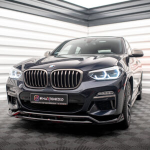 Maxton Design Передний сплиттер V.2 BMW X4 M-Pack G02