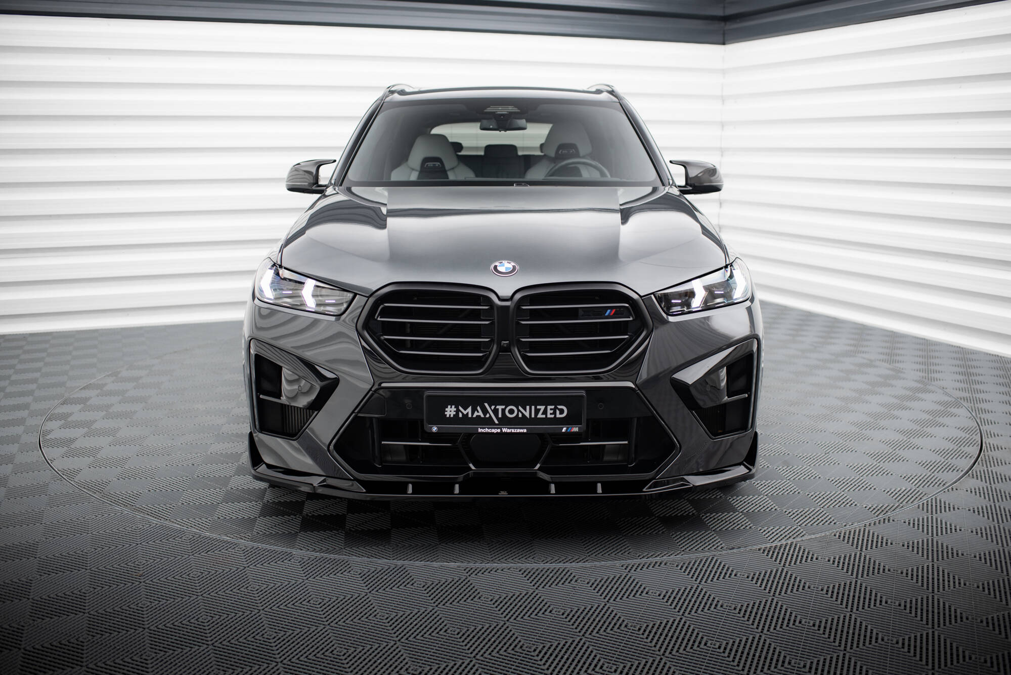 Maxton Design Передний сплиттер V2 для BMW X5 M F95 (рестайлинг) — изображение 2