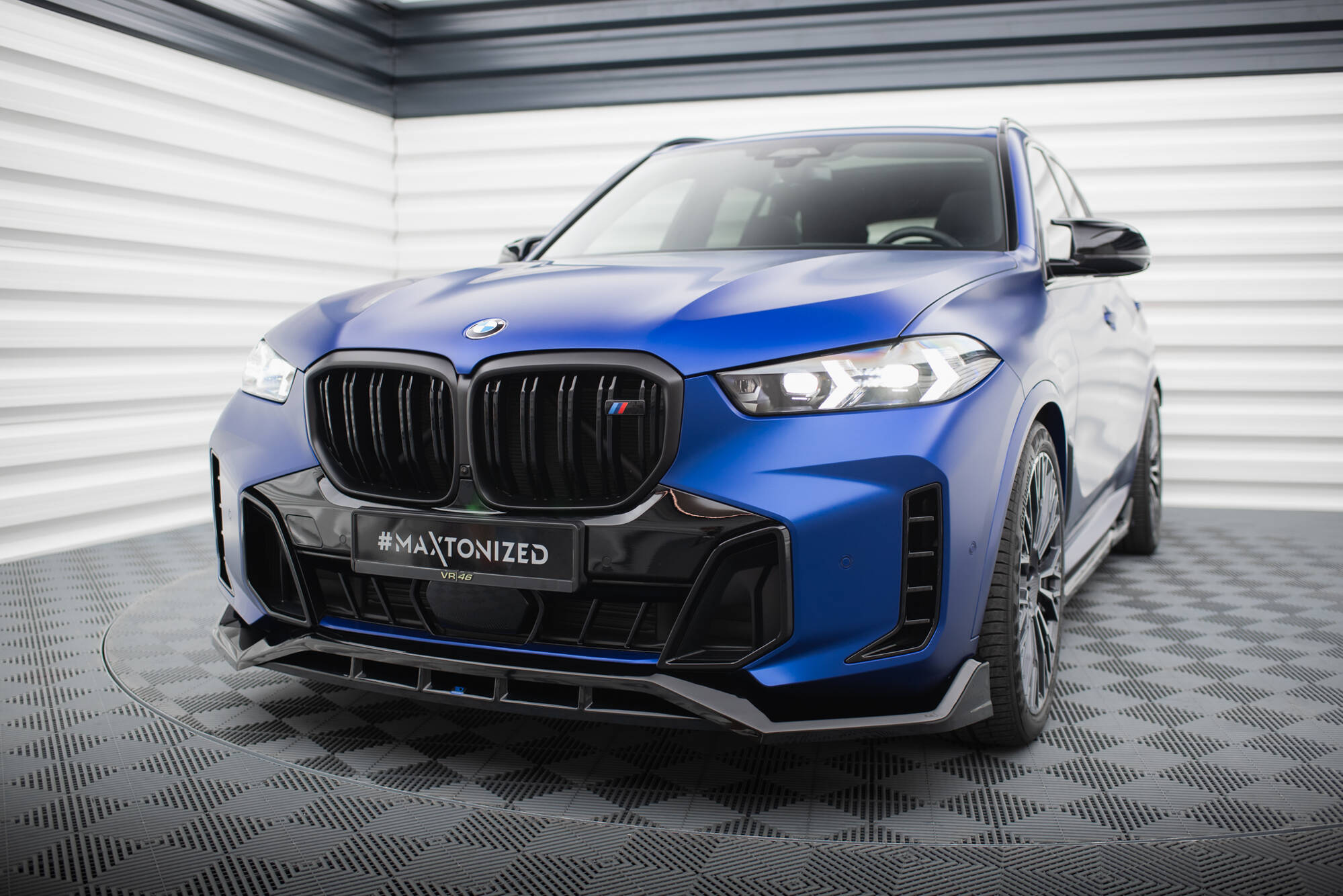 Maxton Design Передний сплиттер V.2 для BMW X5 M-Pack G05 (рестайлинг)