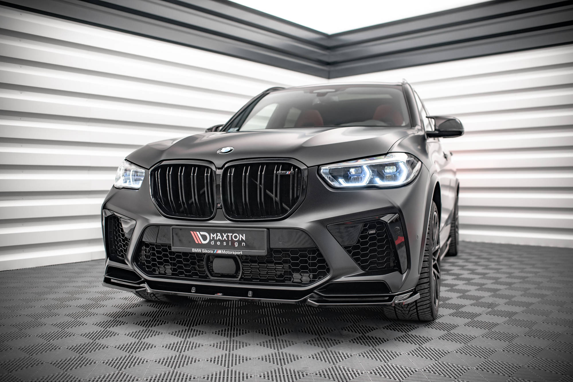 Maxton Design Передний сплиттер V2 для BMW X5M F95
