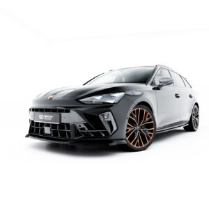 Maxton Design Передний сплиттер V.2 Cupra Leon ST / Хэтчбек Mk1 (рестайлинг)