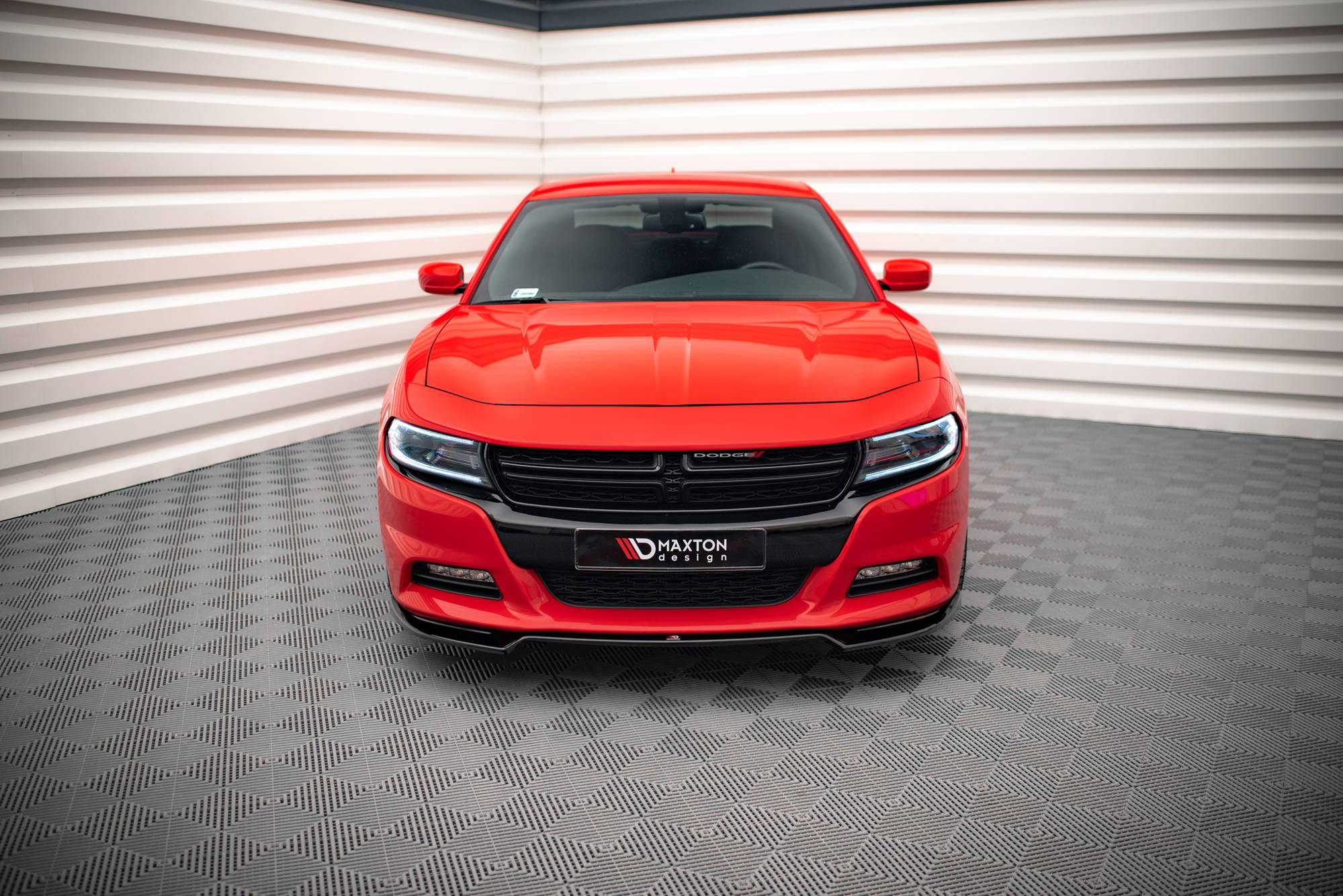 Maxton Design Передний сплиттер V.2 для Dodge Charger RT Mk7 (рестайлинг) — изображение 2