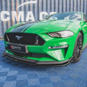 Maxton Design Передний сплиттер V.2 + закрылки для Ford Mustang GT Mk6 (рестайлинг)