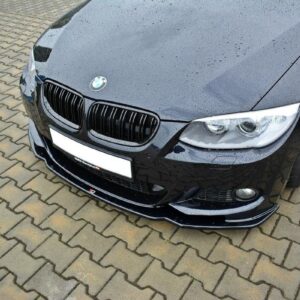 Maxton Design Передний сплиттер V.2 для BMW 3 E92 M-PACK рестайлинг