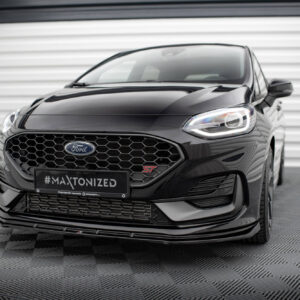 Maxton Design Передний сплиттер V.2 для Ford Fiesta ST / ST-line Mk8 (рестайлинг)