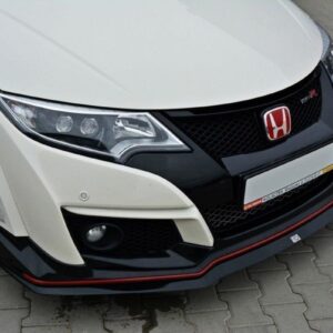 Maxton Design Передний сплиттер v.2 для Honda Civic IX Type R