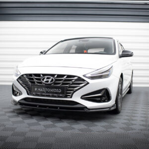 Maxton Design Передний сплиттер V2 для Hyundai I30 Mk3 (рестайлинг)