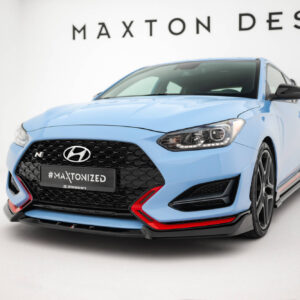 Maxton Design Передний сплиттер V.2 для Hyundai Veloster N Mk2