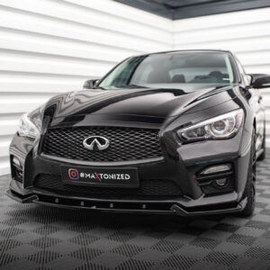 Maxton Design Передний сплиттер V.2 для Infiniti Q50 S Mk1