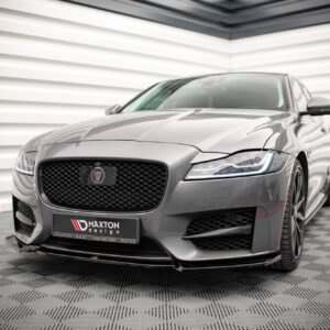 Maxton Design Передний сплиттер V.2 для Jaguar XF R-Sport X260