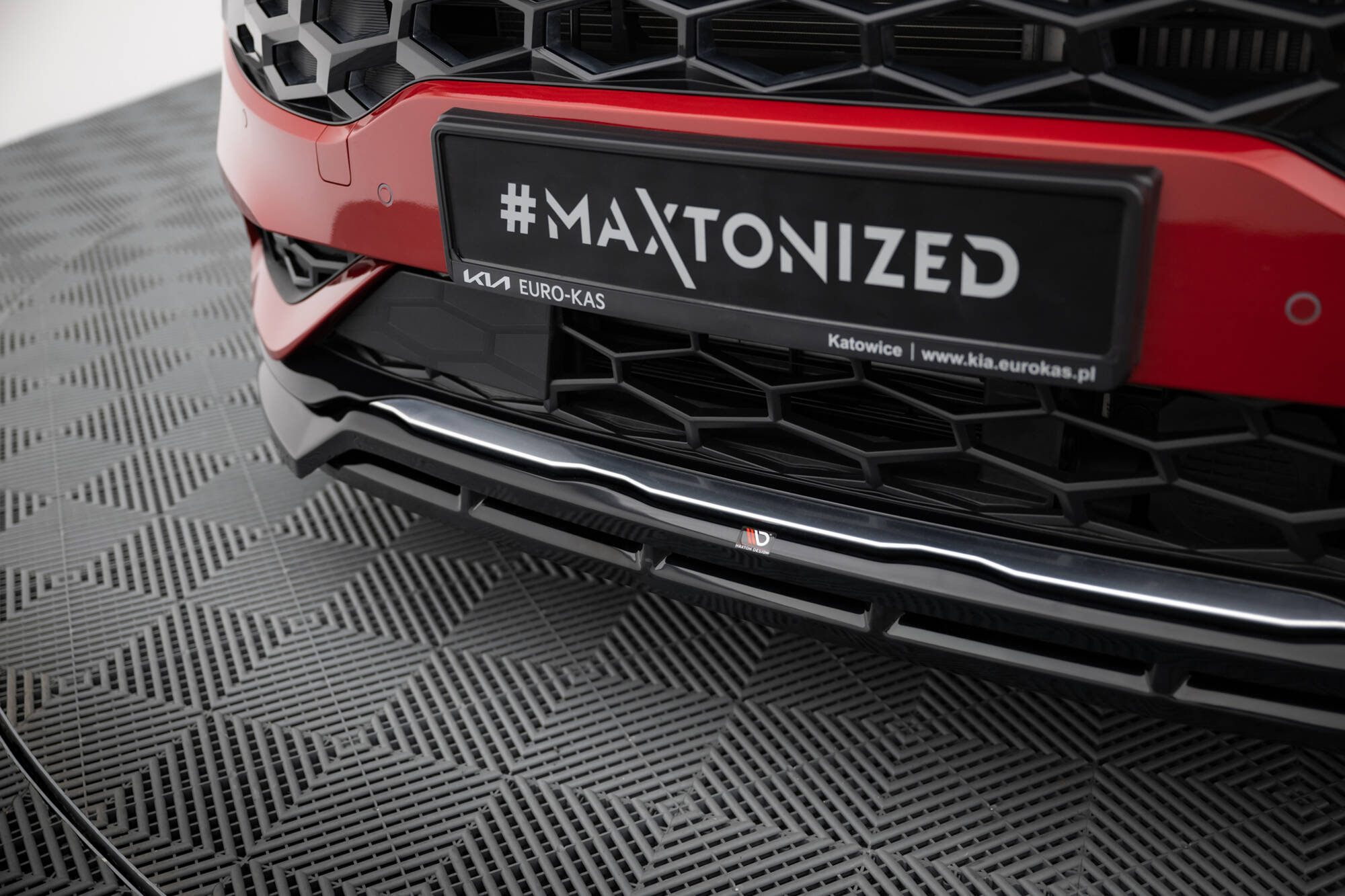 Maxton Design Передний сплиттер V.2 для Kia Sportage GT-Line Mk5 — изображение 3