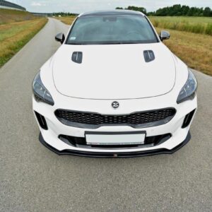 Maxton Design Передний сплиттер V.2 для Kia Stinger GT / GT-Line / Standard Mk1