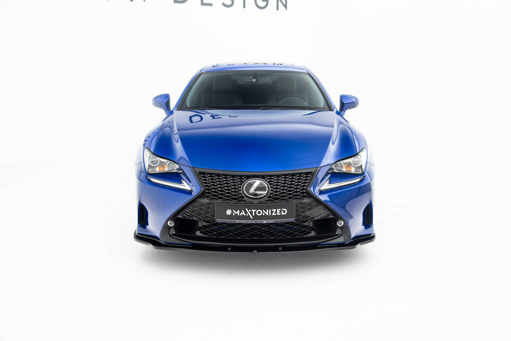 Maxton Design Передний сплиттер V.2 для Lexus RC Mk1 — изображение 2