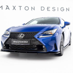 Maxton Design Передний сплиттер V.2 для Lexus RC Mk1