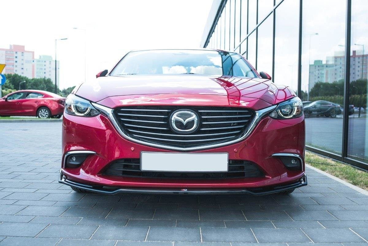 Maxton Design ПЕРЕДНИЙ СПЛИТЕР V.2 Mazda 6 GJ (Mk3) Рестайлинг — изображение 2