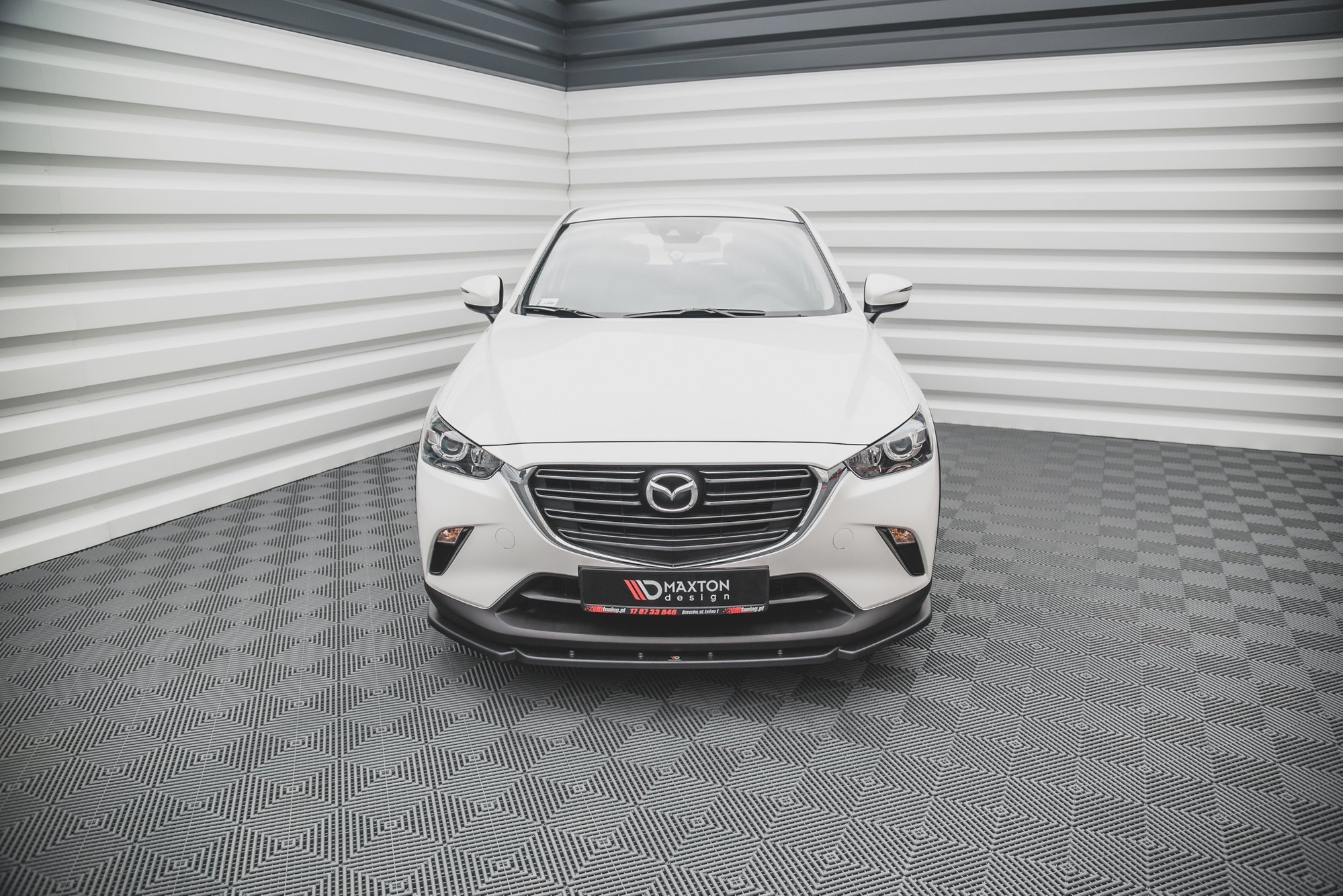 Maxton Design Передний сплиттер V.2 для Mazda CX-3 — изображение 2