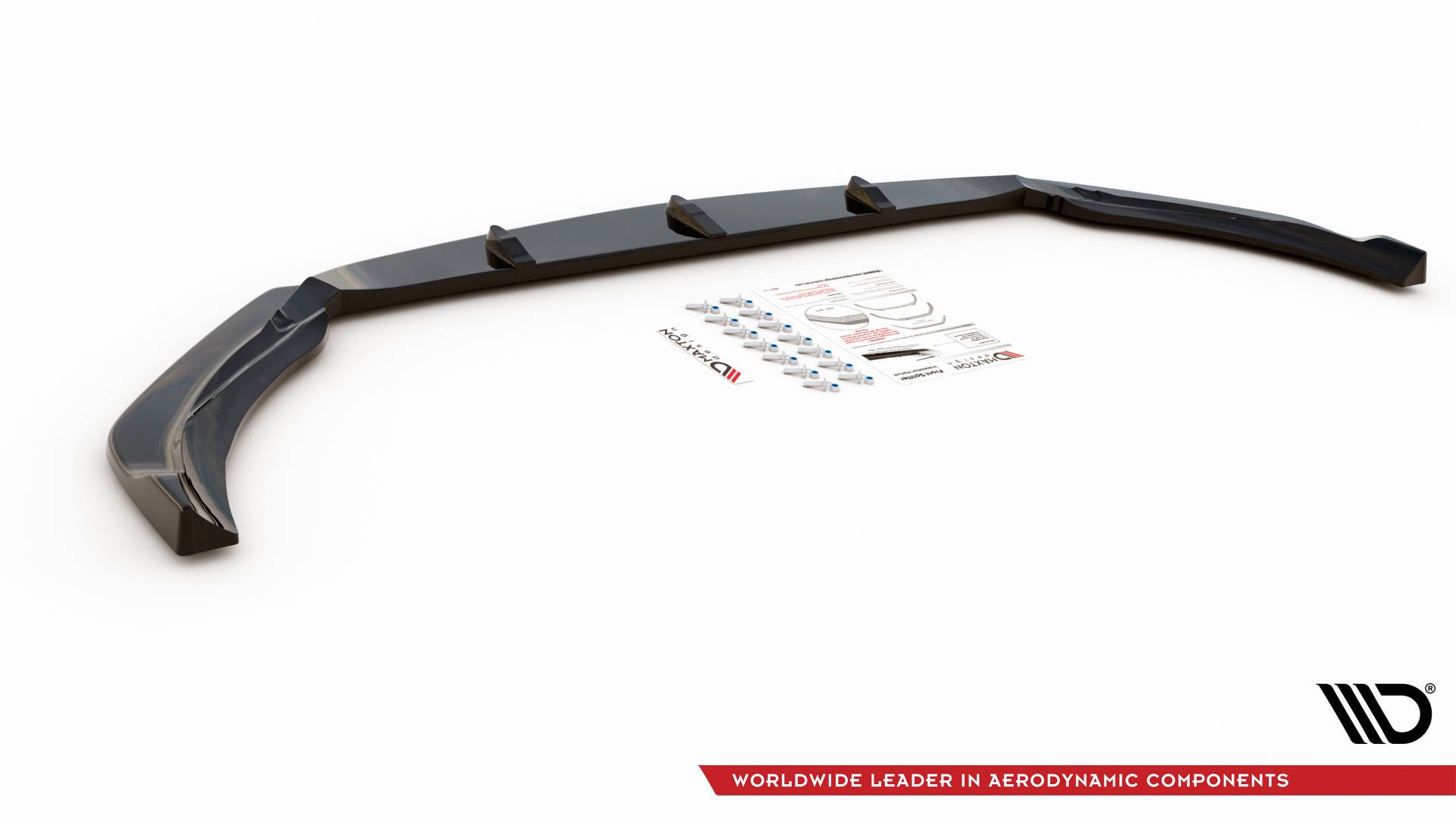 Maxton Design Передний сплиттер V.2 для Mercedes-AMG A 45 S Aero Pack W177 — изображение 6