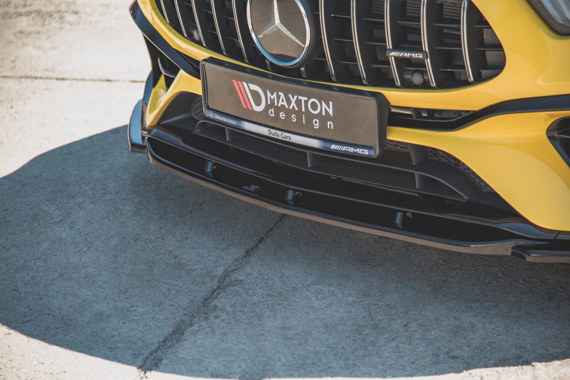 Maxton Design Передний сплиттер V.2 для Mercedes-AMG A 45 S Aero Pack W177 — изображение 4