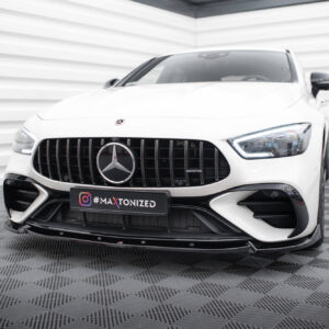Maxton Design Передний сплиттер V.2 для Mercedes-AMG GT 43 4-дверное купе V8, пакет тюнинга X290