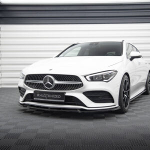 Maxton Design Передний сплиттер V2 для Mercedes-Benz CLA A35 AMG / AMG-Line C118