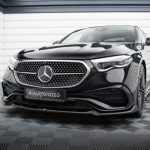 Maxton Design Передний сплиттер V2 для Mercedes-Benz E AMG-Line седан/универсал W214